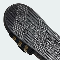 Dép Adissage Black Gold Metallic EG6517