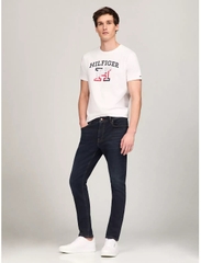 Áo Tommy Hilfiger Graphic White 78JA964 100