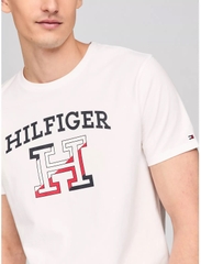 Áo Tommy Hilfiger Graphic White 78JA964 100