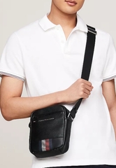 Túi Đeo Chéo Tommy Hilfiger Transit Mini Reporter Bag Black AM12484 001