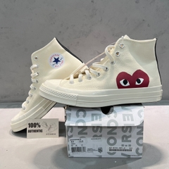 Chuck 70 CDG HI white Comme des Garçons