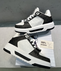 MLB Chunky Liner Mid Classic Monogram NY Black 3ASXCMM4N 50BKS