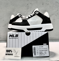 MLB Chunky Liner Mid Classic Monogram NY Black 3ASXCMM4N 50BKS