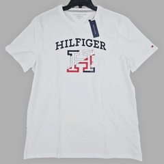 Áo Tommy Hilfiger Graphic White 78JA964 100