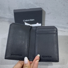 Ví Calvin Klein Refined Saffiano Compact Bifold Wallet Black 4720 0501 010