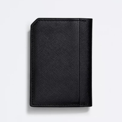 Ví Calvin Klein Refined Saffiano Compact Bifold Wallet Black 4720 0501 010