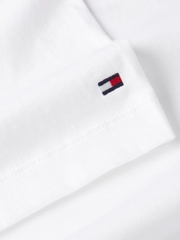 Áo Tommy Hilfiger Stripe Graphic Established 1985 White MW35464 100