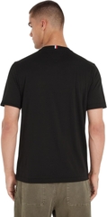 Áo Tommy Hilfiger Stripe Graphic Established 1985 Black MW35464 001