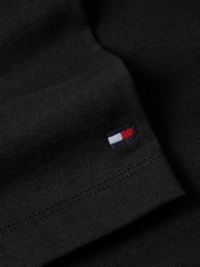 Áo Tommy Hilfiger Stripe Graphic Established 1985 Black MW35464 001