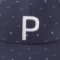 Mũ nam Puma H8 Golf P Snapback Cap - Nvy Blz-Bri. Wht 02381701