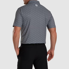 Áo nam cộc tay FJ Golf Course Doodle Stretch Pique Self Collar - 82353