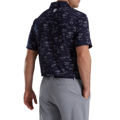Áo nam cộc tay FJ Tropic Golf Lisle, Self Collar - 87289