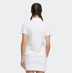 Áo nữ cộc tay Adidas HB3599 VNECK SS POLO WHITE