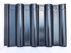 Ngói sóng tròn tráng men 10v/m2 Viglacera Hạ Long màu xanh