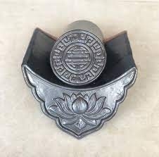 Ngói âm dương men ánh thép