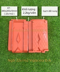 Ngói 22viên/m2 Viglacera Đông Anh