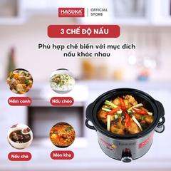 Nồi Nấu Chậm Hasuka – Trợ Thủ Đắc Lực Cho Gian Bếp Gia Đình