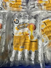 XÚC XÍCH NƯỚNG CUÔN GIẤY BẠC NHÂN XỐT PHÔ MAI 500g