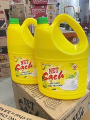 Nước rửa chén Net hương chanh can 3,8 lít siêu tiết kiệm
