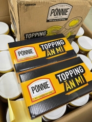 Xúc xích Ponnie nhân phô mai Tiệt Trùng Ăn liền 10 cây x hộp x 58g