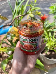 Muối ớt Tôm Khô Campuchia hủ 500g