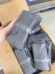 1Kg Túi Đóng Hàng Niêm Phong Màu Xám Bạc size 17x30
