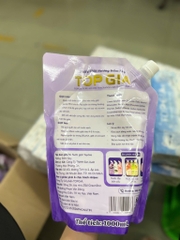 Combo 6 túi Nước Giặt Xả TopGia Hương Đắm Say túi 1 Lít