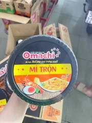 Mì trộn Tô Omachi Tôm phô mai trứng muối thùng 12 tô /105g