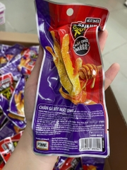 Combo 10 bịch chân gà rut xương xốt mật Ong Ponnie 1chân 22g có xương