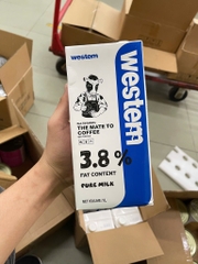 Sữa tươi tiệt trùng nguyên kem độ béo 3,8% - Hộp 1lit