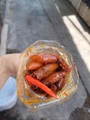 Mực sữa rim hủ 500g hao cơm