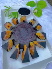 BÁNH PÍA THAN TRE 8 Trứng Song Vị hộp 500g