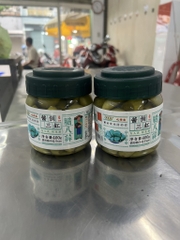 Tỏi xanh ngọc bích ngâm giấm vị chua ngọt hủ 400g