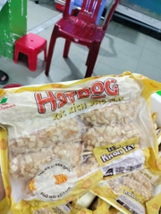 Hotdog xúc xích phô mai tẩm khoai Tây 500g-8 cây