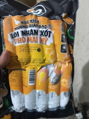 XÚC XÍCH NƯỚNG CUÔN GIẤY BẠC NHÂN XỐT PHÔ MAI 500g