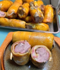 Tai heo cuốn lưỡi heo ủ muối xông khói 1kg