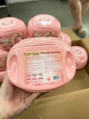 Hương hoa hồng. Viên giặt xả TopGia hộp 40 viên 400g