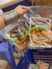 Mứt Dừa Non ngũ sắc túi 500g