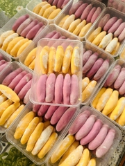 Khoai mỡ mix khoai lang hộp 500g