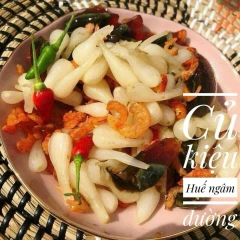 CỦ KIỆU HUẾ NGÂM CHUA NGỌT hủ 500g luôn 700g