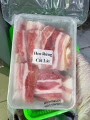 Heo Rừng Lai Làm Sạch Cắt Lát Sẵn Hộp 500g