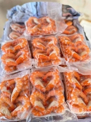 Tôm hấp nõn khay 500g hàng net 7