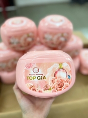 Hương hoa hồng. Viên giặt xả TopGia hộp 40 viên 400g