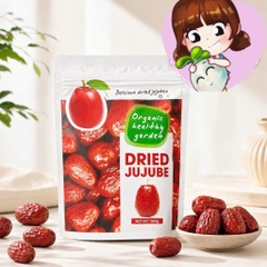 Táo Đỏ Sấy Khô - Túi 500g