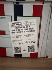Má heo có da (Nọng heo nạc )Costa Brava-Tây Bang Nha thùng 12kg