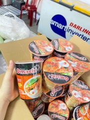 Mì Ly omachi hải sản chua cay thung 24 ly x 66gr