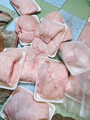 Vú Heo hàng loại 1 khay 1kg