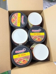 Mì trộn Omachi tô thịt xiên nướng thùng 12 tô x105g