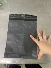 1Kg Túi Đóng Hàng Niêm Phong Màu Xám Bạc size 18x28