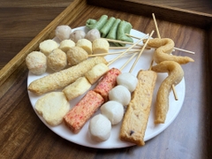 AHL - Bộ Xiên Chả Cá Hải Sản kèm nước dùng túi 500g